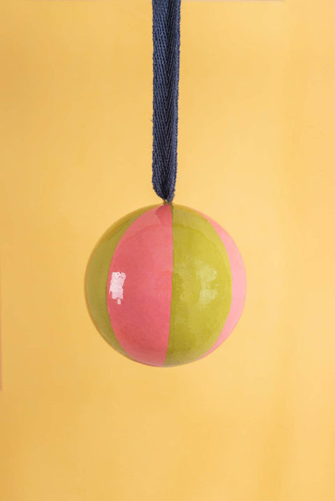 Oasis & Rose Beachball Bauble