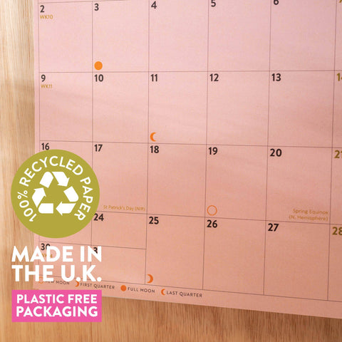 2026 Calendar | Colourburst | A4 - Sprouts of Bristol