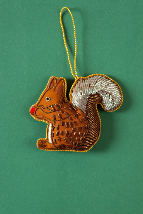 Squirrel Decoration (Virgin Plastic Free)