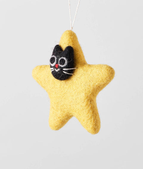 Stella Cat Hanging Felt Ornament