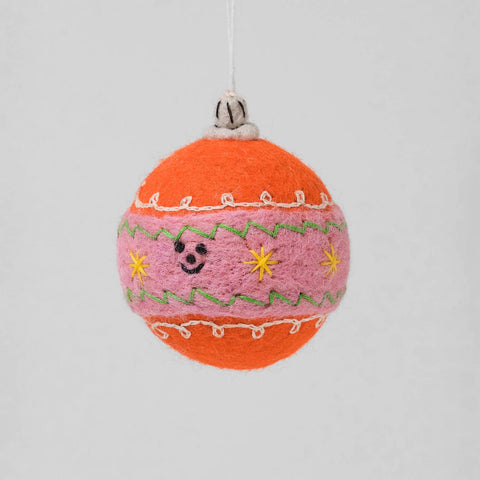 Bauble Hanging Felt Ornament - Sprouts of Bristol