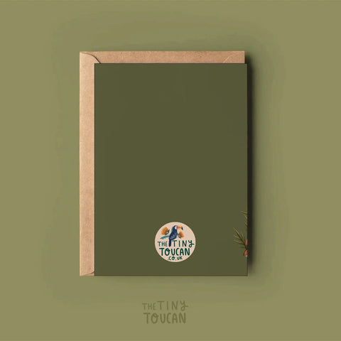 Birthday Raccoon Greetings Card - Sprouts of Bristol
