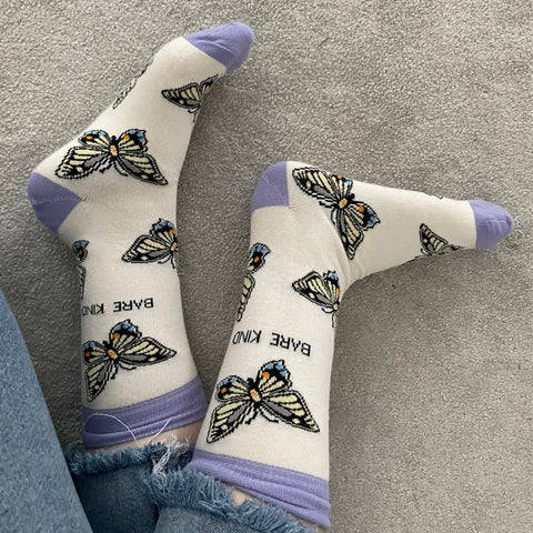 Butterfly Bamboo Socks - Sprouts of Bristol