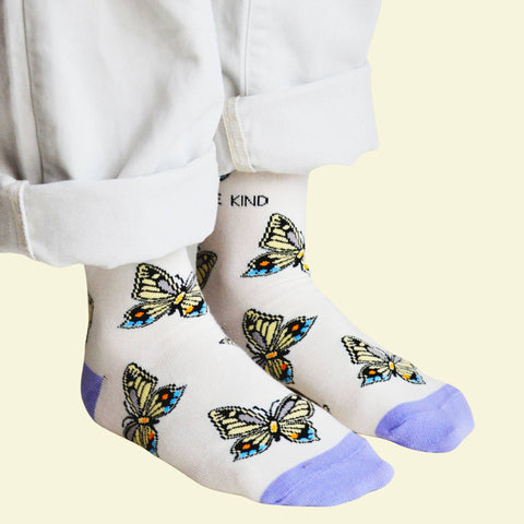 Butterfly Bamboo Socks - Sprouts of Bristol