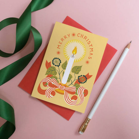 Candlelight | Christmas card | Christmas 2025 - Sprouts of Bristol