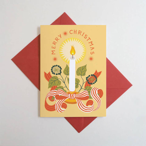 Candlelight | Christmas card | Christmas 2025 - Sprouts of Bristol
