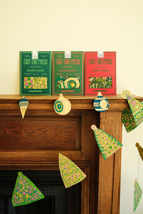 Christmas Ornaments Sewn Garland - Sprouts of Bristol