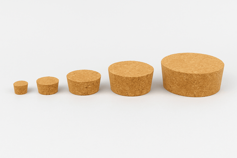 Cork Lid - Perfect Fit for Terrariums and Glass Jars - Various Sizes - Sprouts of Bristol