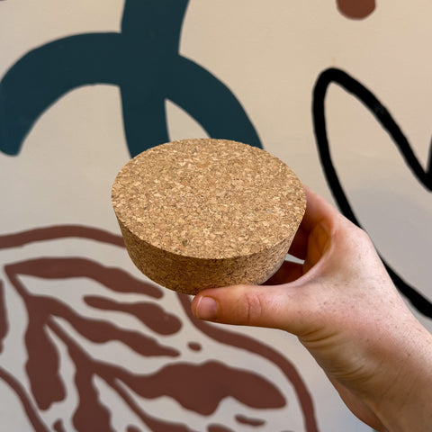 Cork Lid - Perfect Fit for Terrariums and Glass Jars - Various Sizes - Sprouts of Bristol