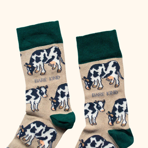Cow Bamboo Socks - Sprouts of Bristol