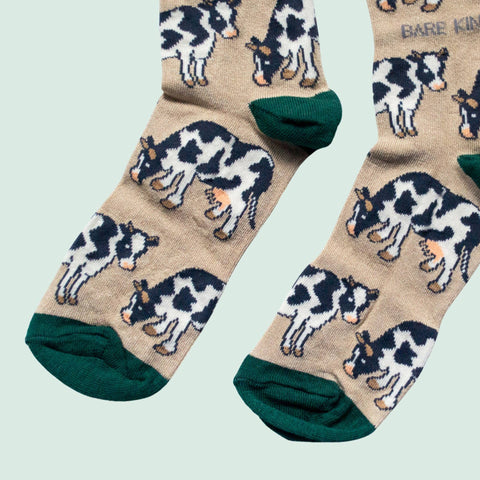 Cow Bamboo Socks - Sprouts of Bristol