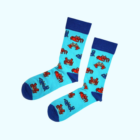 Crab Bamboo Socks - Sprouts of Bristol