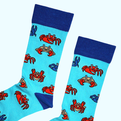 Crab Bamboo Socks - Sprouts of Bristol