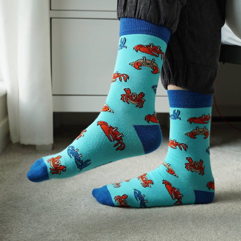 Crab Bamboo Socks - Sprouts of Bristol