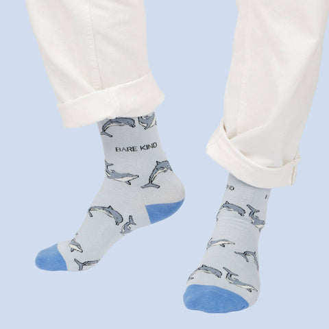 Dolphin Bamboo Socks - Sprouts of Bristol