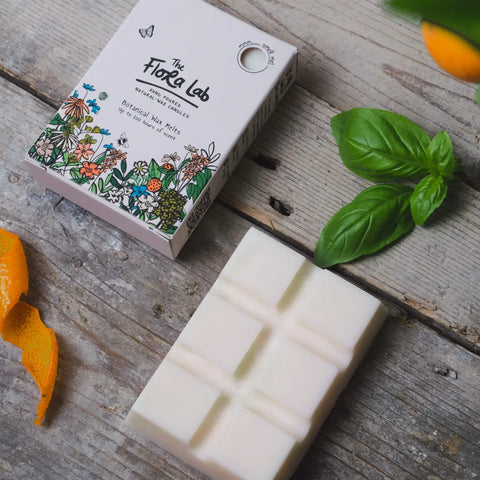 Barra de cera para derretir rayo de sol siciliano | Neroli. Mandarín. Albahaca