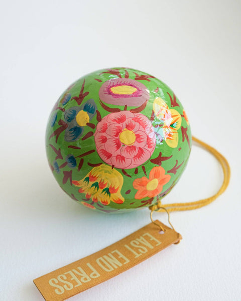 Green Petunia Bauble - Sprouts of Bristol