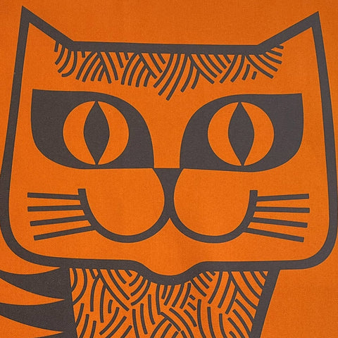 Magpie x Hornsea Orange Cat Tea Towel – 100% Cotton - Sprouts of Bristol