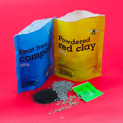 Make Your Own Seedball Kit - Flowers for Bees - Sprouts of Bristol