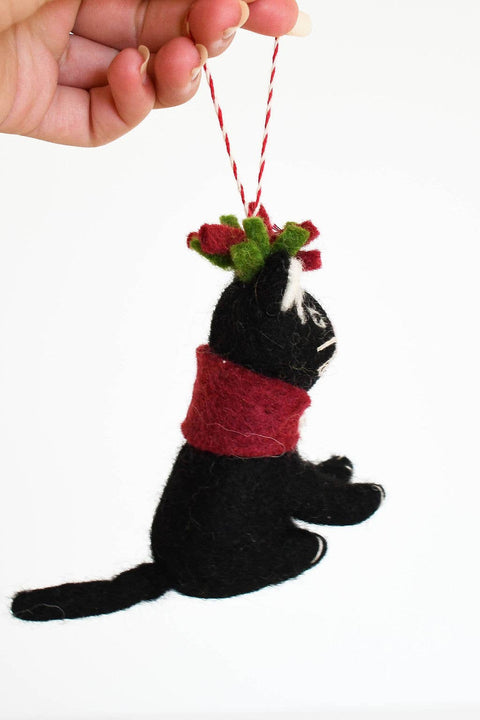 Niaski Frida Catlo Felt Decoration – Handmade Fair Trade - Sprouts of Bristol