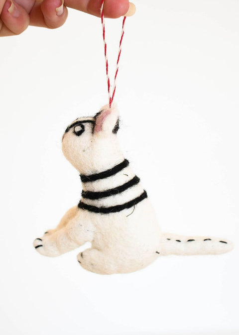 Niaski Pablo Picatso Felt Decoration – Handmade Fair Trade - Sprouts of Bristol