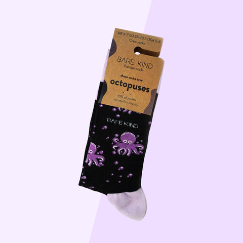 Octopus Bamboo Socks - Sprouts of Bristol