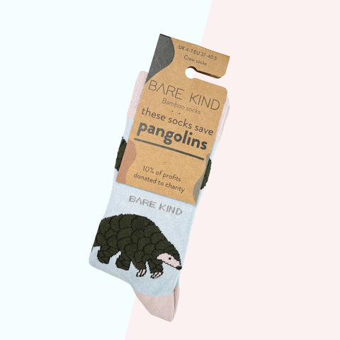 Pangolin Bamboo Socks - Sprouts of Bristol