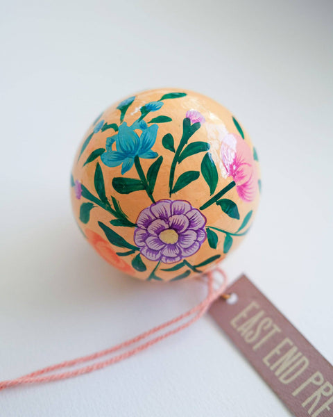 Peach Garden Bauble - Sprouts of Bristol