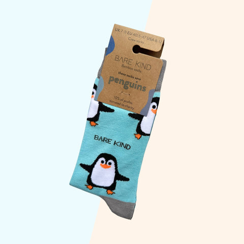 Penguin Bamboo Socks - Sprouts of Bristol