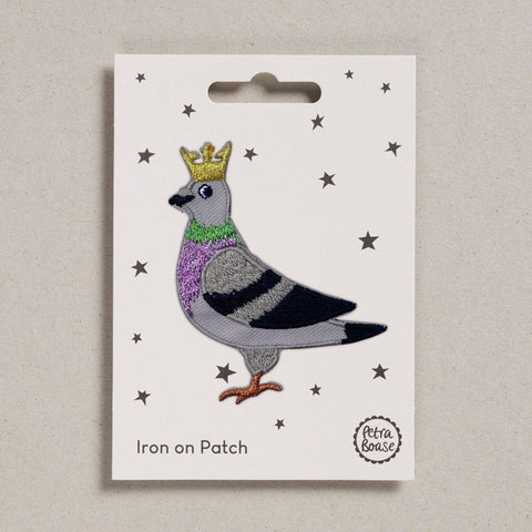 Pigeon Iron on Patch - Sprouts of Bristol