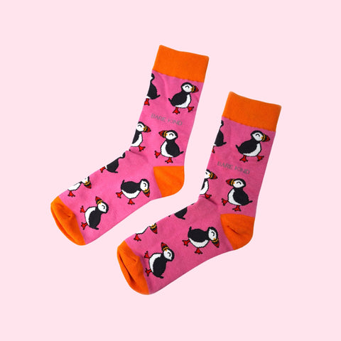 Puffin Bamboo Socks - Sprouts of Bristol