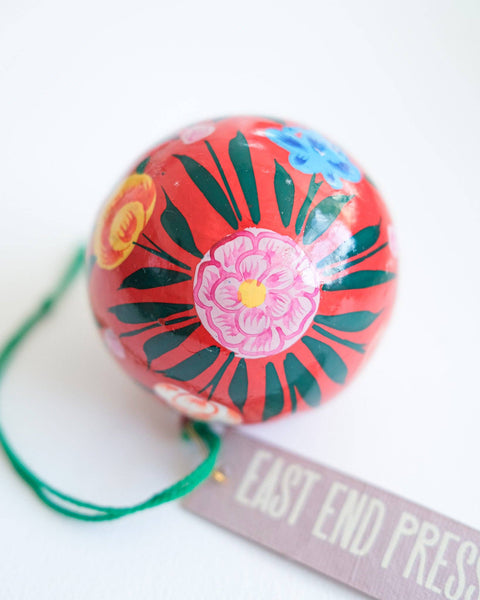 Red Bouquet Bauble - Sprouts of Bristol