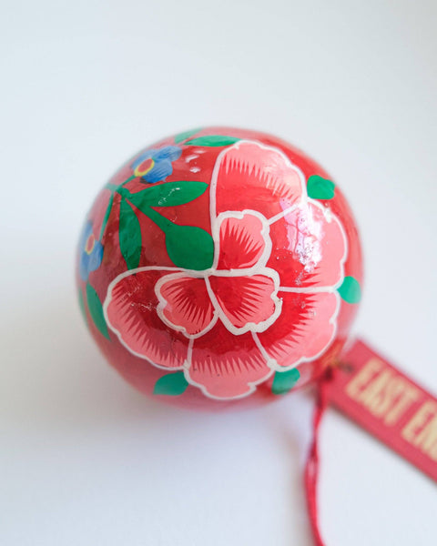 Rosy Red Bauble - Sprouts of Bristol