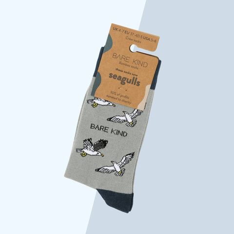 Seagull Bamboo Socks - Sprouts of Bristol