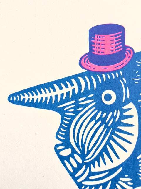 SoFishticated – Riso Art Print - Sprouts of Bristol