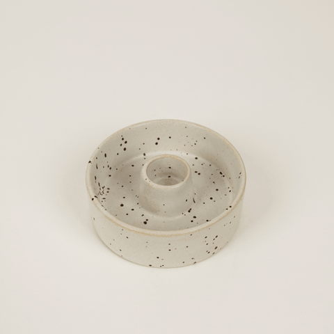 Stone Speckle 7/8” Candle Holder - Sprouts of Bristol