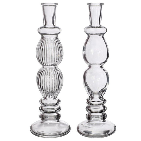 Venice & Florence Glass Candle Holder / Flower Vase - Sprouts of Bristol