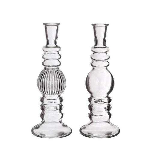 Venice & Florence Glass Candle Holder / Flower Vase - Sprouts of Bristol
