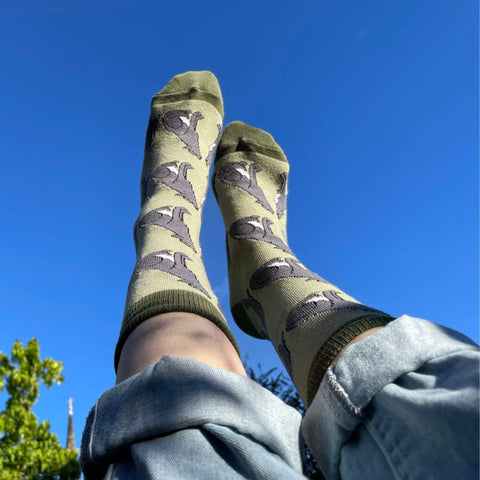 Wolves Bamboo Socks - Sprouts of Bristol