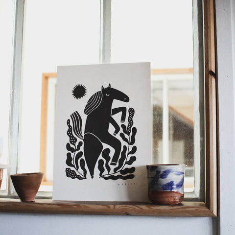 'Galloping Horse' Print - Sprouts of Bristol