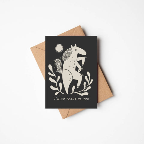 'I'm So Proud Of You' Greetings Card - Sprouts of Bristol