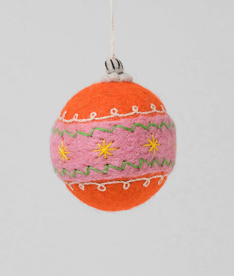 Bauble Hanging Felt Ornament