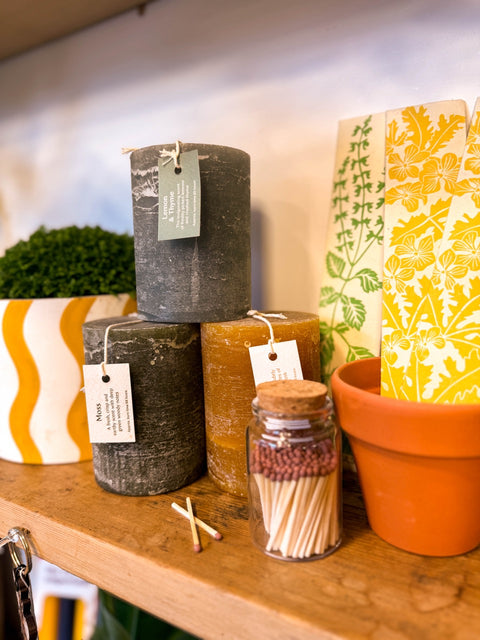 Candles, Diffusers, Incense and Holders