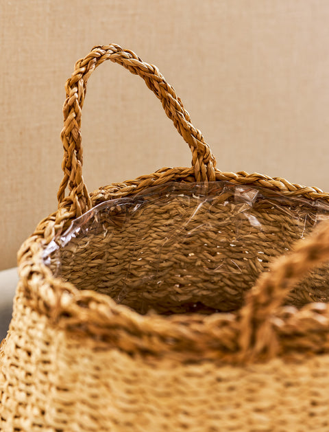 Kingsmead Belly Basket Pot in Seagrass