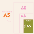 A5 Shapes of Nature Notebook - Sprouts of Bristol