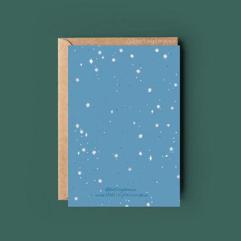 Arctic Fox Greetings Card - Sprouts of Bristol