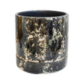Atlas Reactive Glaze Smudge Planter – Deep Green - Sprouts of Bristol