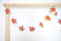 Autumn Leaves Sewn Garland - Sprouts of Bristol