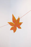 Autumn Leaves Sewn Garland - Sprouts of Bristol
