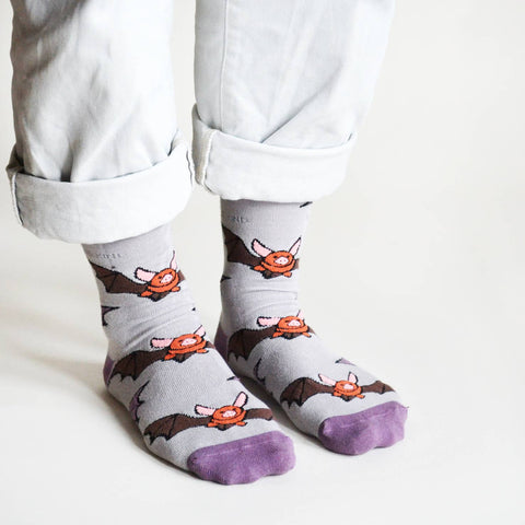 Bat Bamboo Socks - Sprouts of Bristol